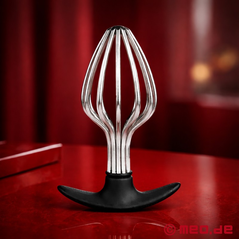 Anal Cage - terasest buttplug - 24/7 - 8