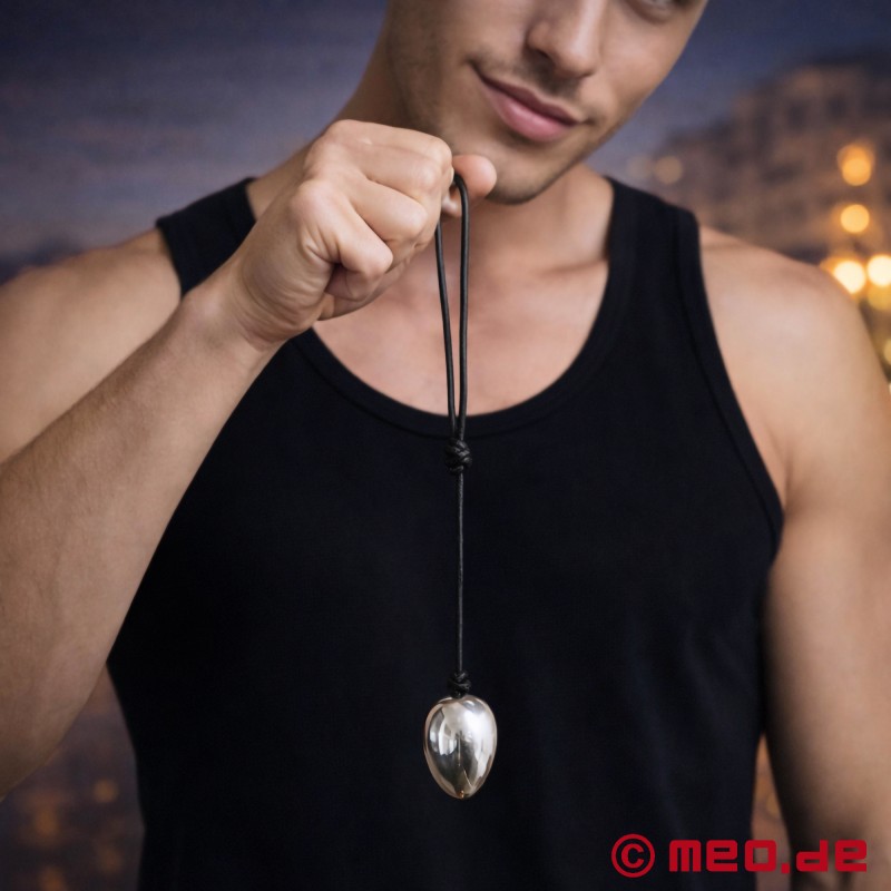 Stainless Steel Anal Ball - AlphaMale - 3