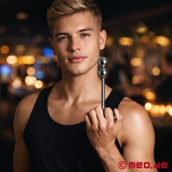 Nerūsējošā tērauda anālais dildo - Alphamale stimulators - Thumbnail