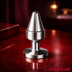 EasyEntry™ by MEO® - Kis rozsdamentes acél butt plug kezdőknek:belülről