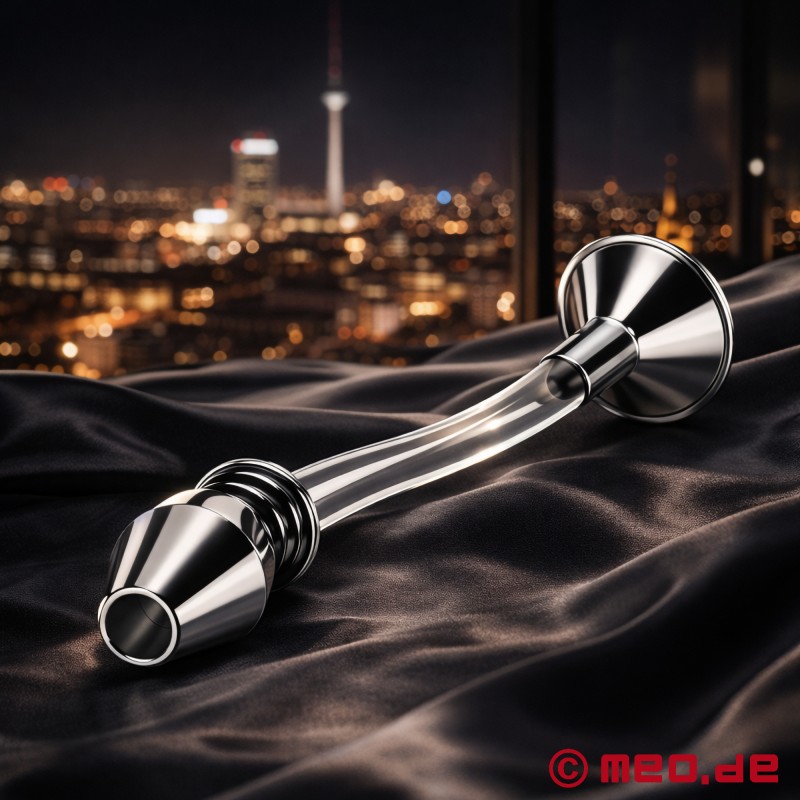 ASS BLASTER 2.0 - Butt plug deschis cu tub și pâlnie - 1