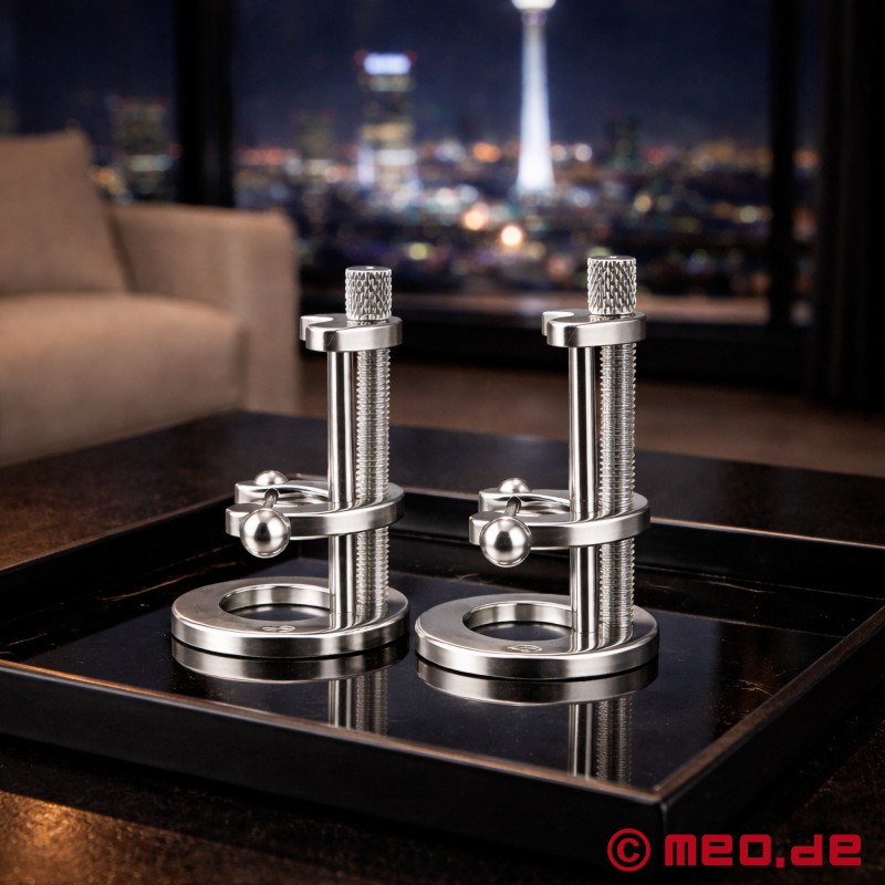 Dr. Sado’s Nipple Stretcher – Extreme Nipple Play for the Truly Pierced - 1