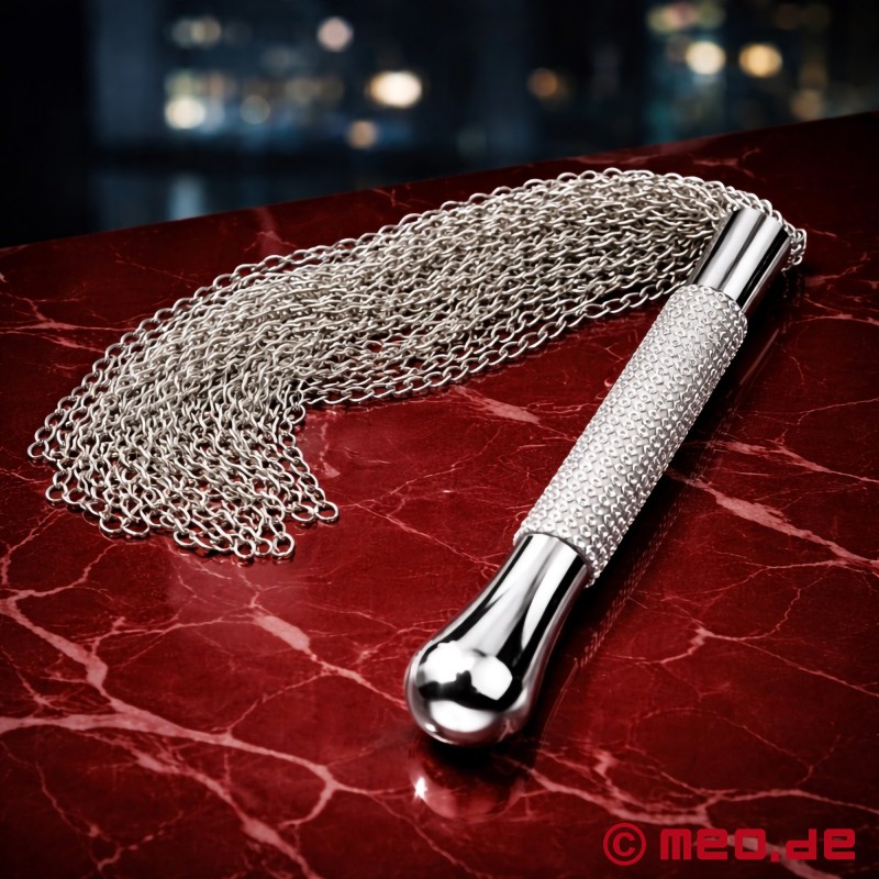 BDSM metalli ruoska - Flogger - 2