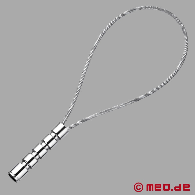 BDSM Schlaufenpeitsche aus Metall - 5