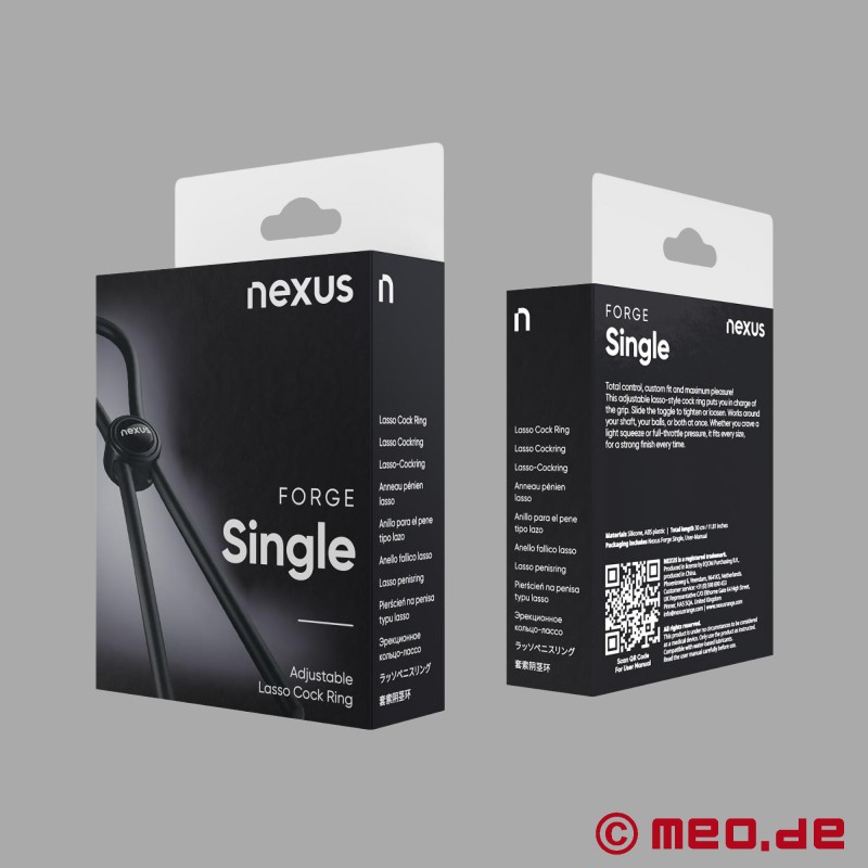 Nexus® Forge™ - Inel reglabil pentru penis din silicon - 6