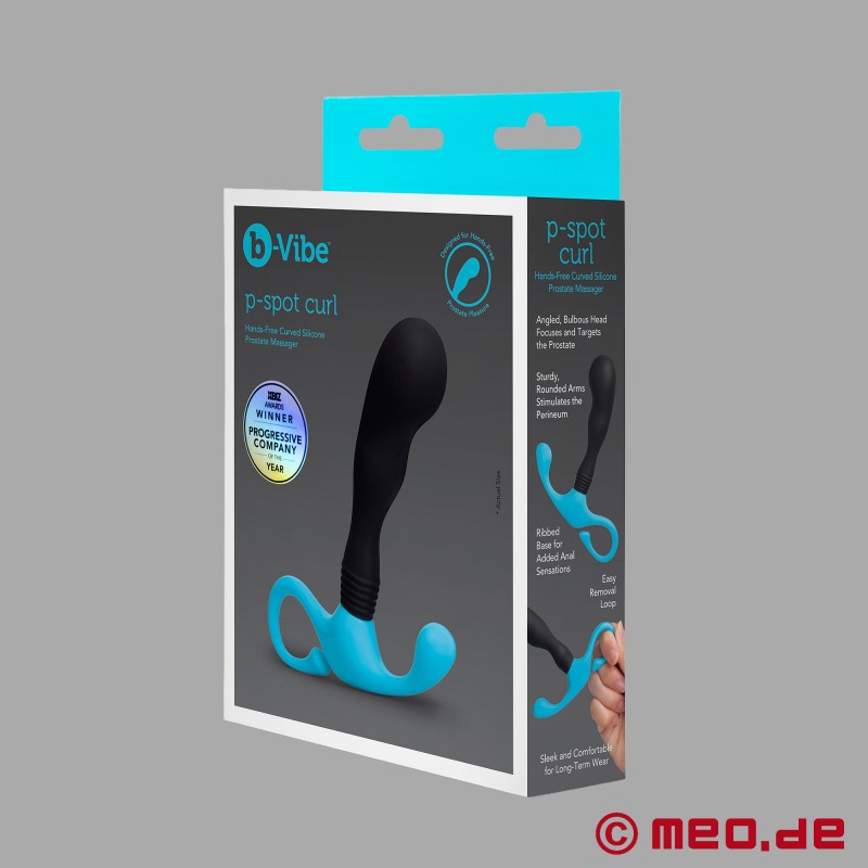 P-Spot Curl™ de b-Vibe® - Estimulador prostático de silicona - 6
