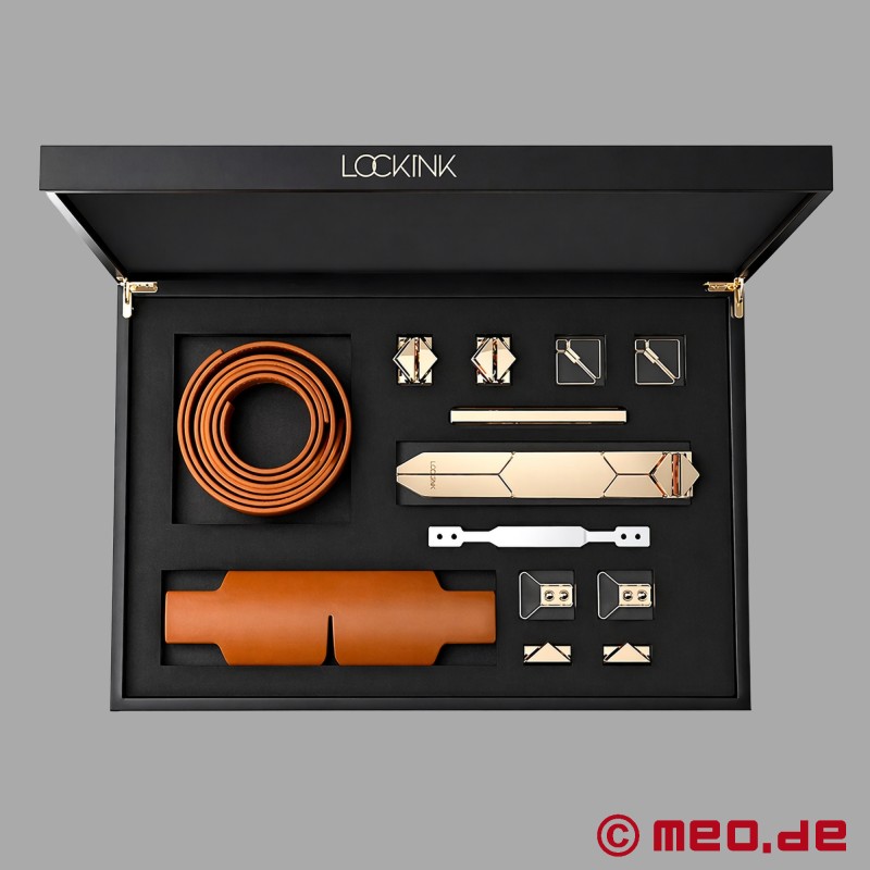 Lockink™ x MEO® - Teasing &amp; Impact Play Set™ i brunt skinn - 7