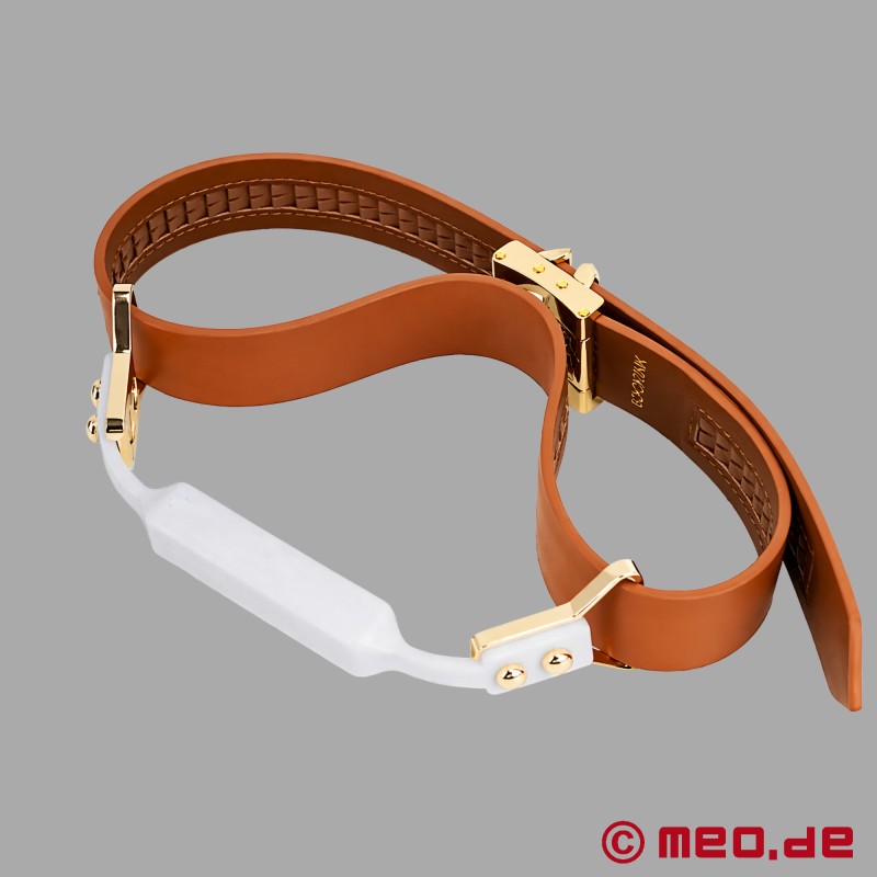 Lockink™ x MEO® - Teasing & Impact Play Set™ en cuir marron - 4