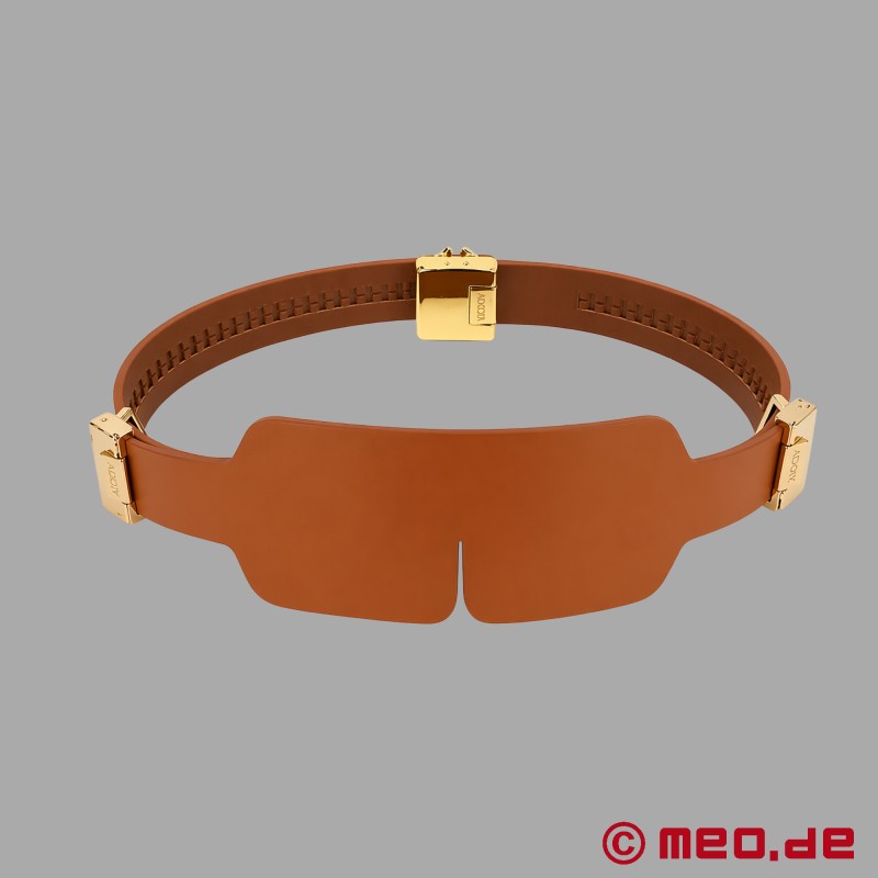 Lockink™ x MEO® - Teasing & Impact Play Set™ aus braunem Leder - 5