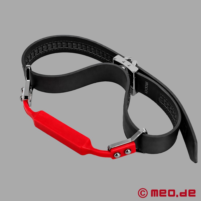 Lockink™ x MEO® - Teasing &amp; Impact Play Set™ fekete bőrből - 6