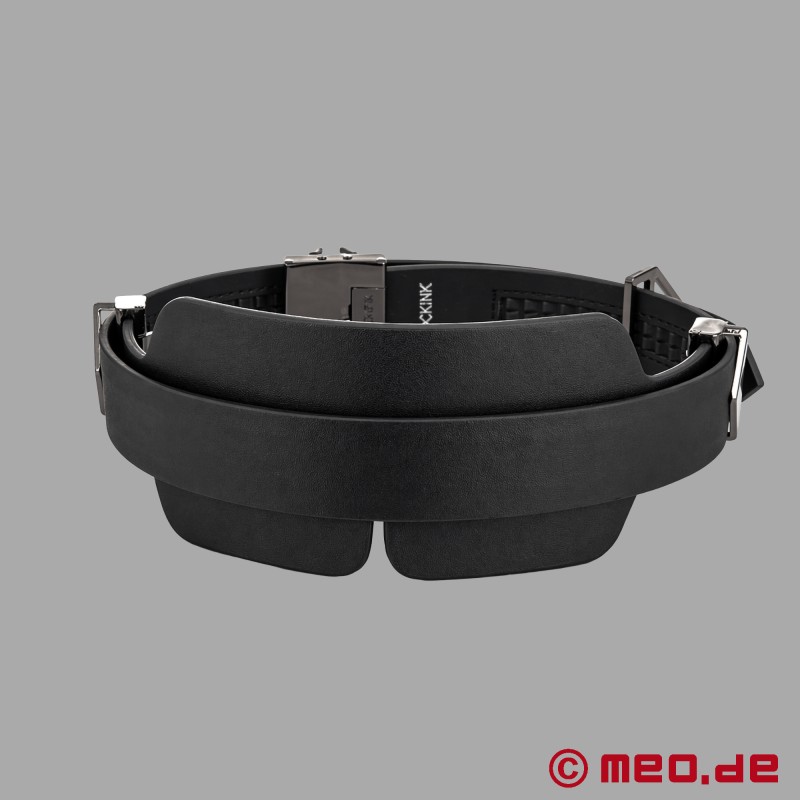 Lockink™ x MEO® - Ögonmask i svart läder - 6