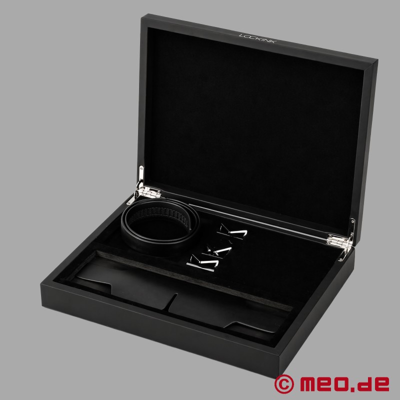 Lockink™ x MEO® - Ögonmask i svart läder - 9
