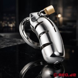 NoPacha® TitanLock™ by MEO® - Gaiola de castidade clássica em aço inoxidável - Thumbnail