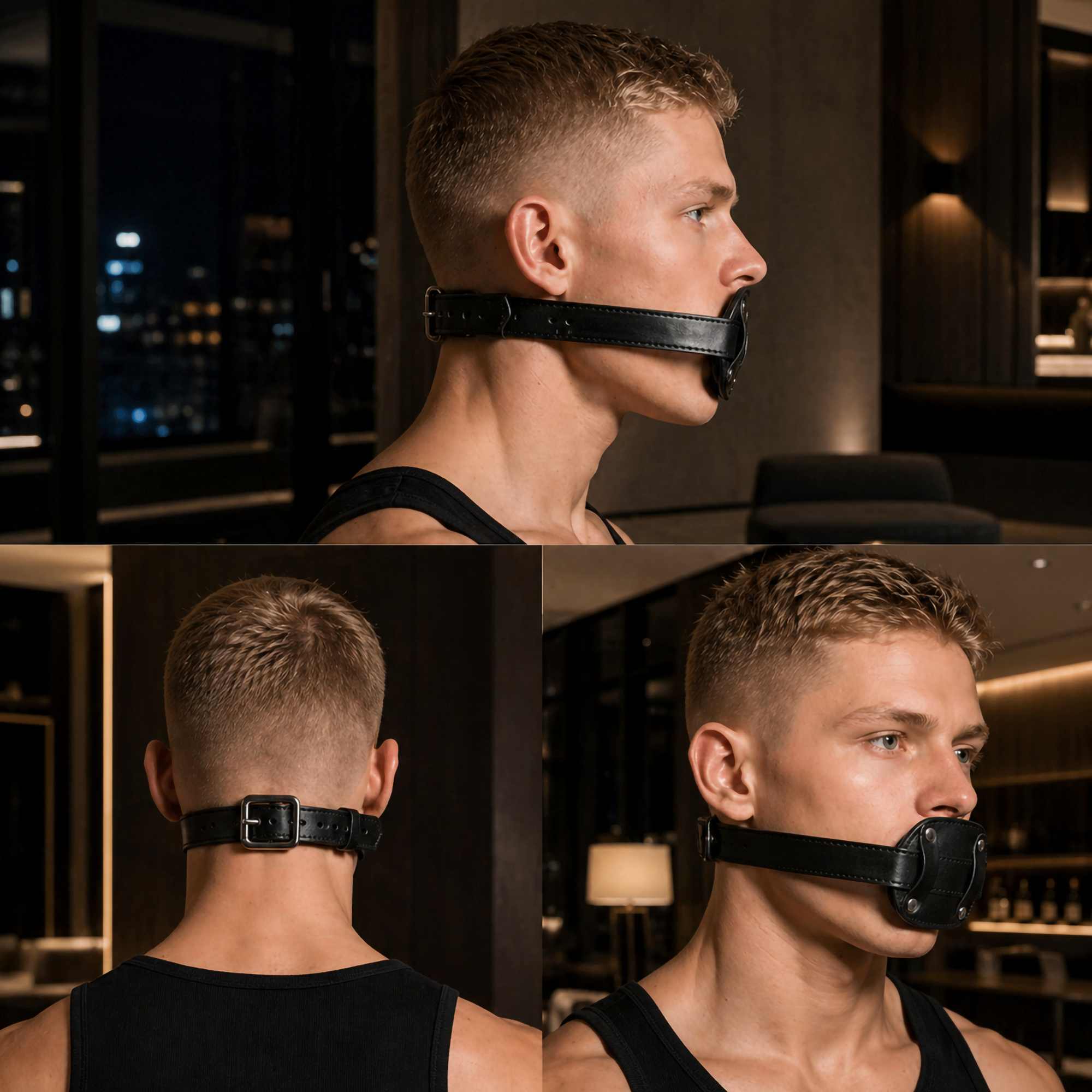 MouthLock von MEO - Abschliebare Mundmaske mit Knebel in Dildofo...