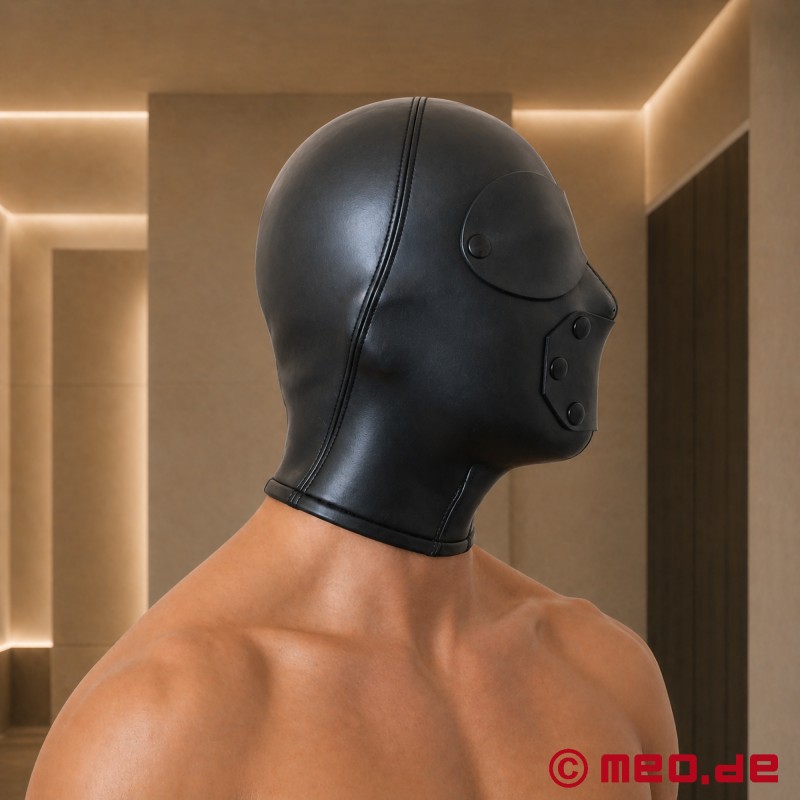 Obscura™ by MEO® - BDSM főkötő neoprénből készült BDSM főkötő - 3