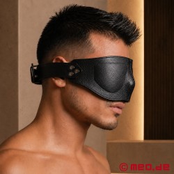 Máscara para os olhos em couro DeLuxe - coleção São Francisco - Thumbnail