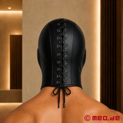 ControlShift™ by MEO® - BDSM kožená maska s maskou na oči a krytem úst - Thumbnail