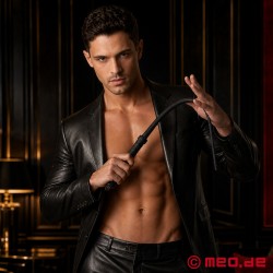 Fouet BDSM en silicone de Dr. Sado