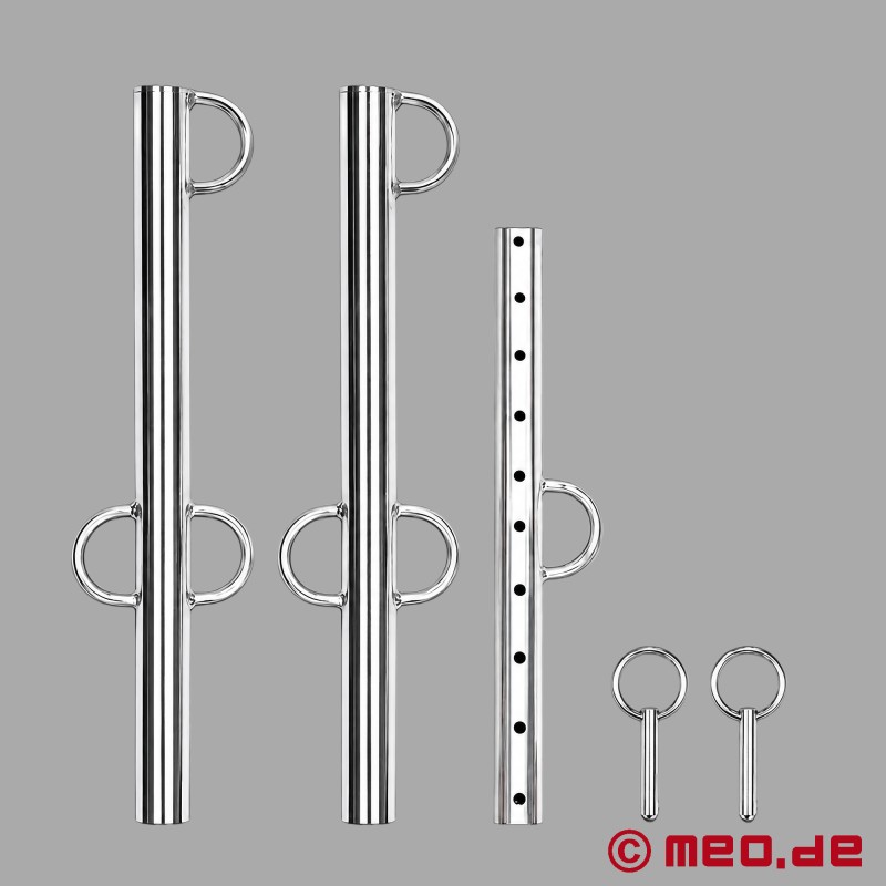 MultiSpread™ van MEO® - Verstelbare BDSM-spreidstang van roestvrij staal - 7