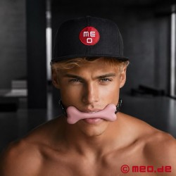 BadPuppy® by MEO® - Rosa Knebel in Knochenform - Thumbnail