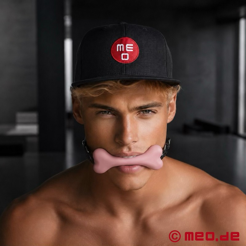 BadPuppy® by MEO® - Rosa Knebel in Knochenform - 1