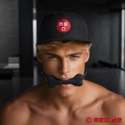 BadPuppy® by MEO® - Mordaza negra en forma de hueso