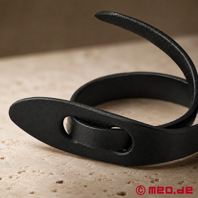 SnakeWhip™ de Dr. Sado® en cuir - Fouet discret à porter comme bracelet de bras - 2