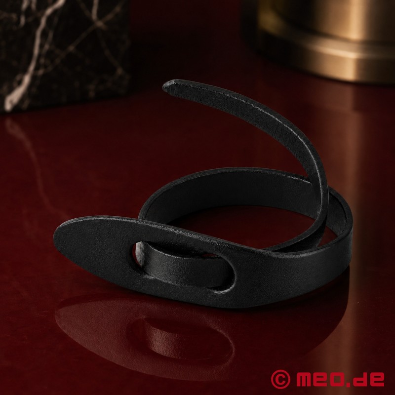 SnakeWhip™ by Dr. Sado® - Discreet Leather Whip Armband - 4