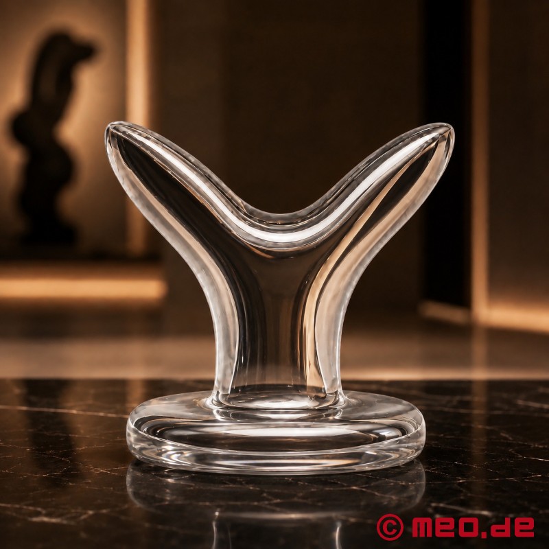 AssAnchor™ de MEO® - Plug anal transparente para dilatación anal - 4