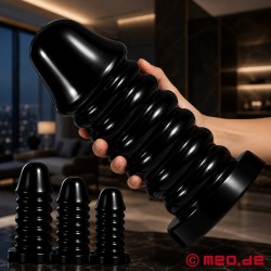 BlackBeast™ - Dop anal din silicon cu ventuză - Thumbnail