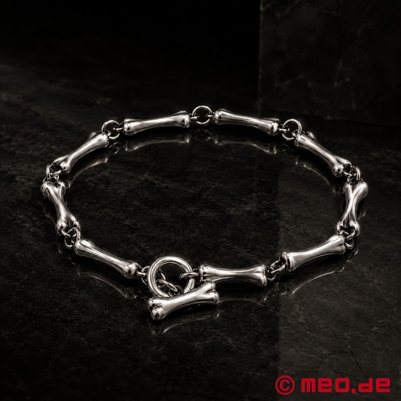 MEO® Ritual™ - Choker BDSM gothic in acciaio inox - 5
