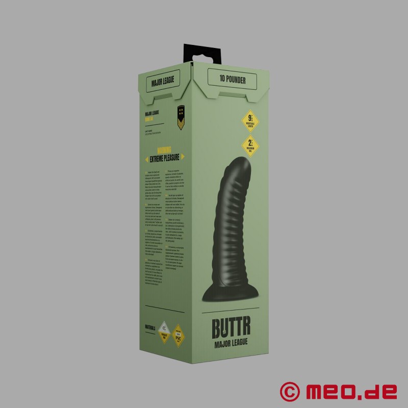 Dubultā rievotā butt plug - 26cm - 7