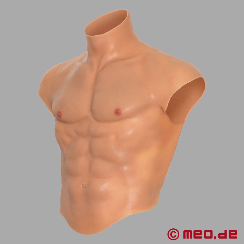 Silikon Torso Bröstmuskler och magmuskler - 2