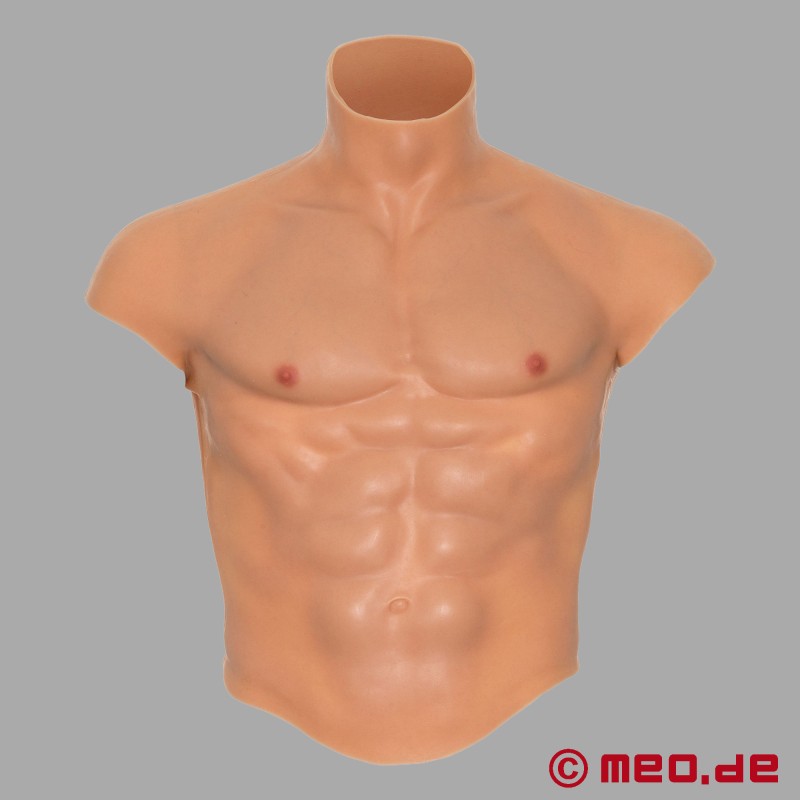 Silikoonist torso Pecs ja Abs - 4