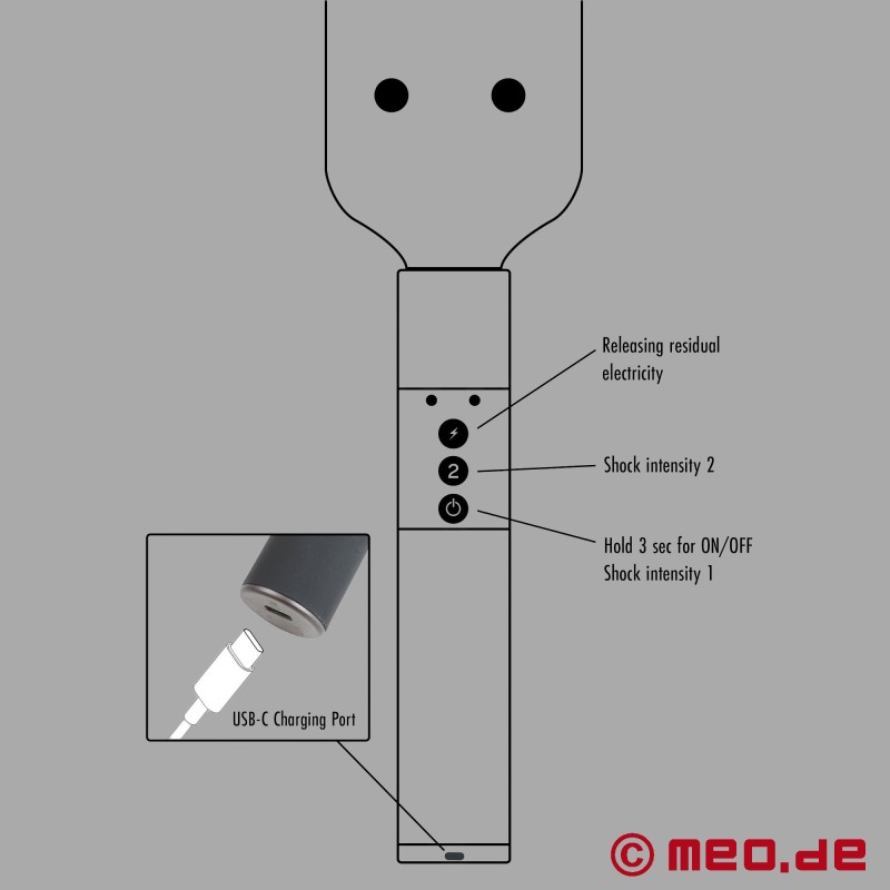 Dr. Sado® Electro Shock Paddle - 8