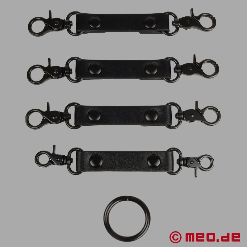 Mauvais Garçon™ by MEO® - Hogtie-Verbinder aus veganem Leder - 2