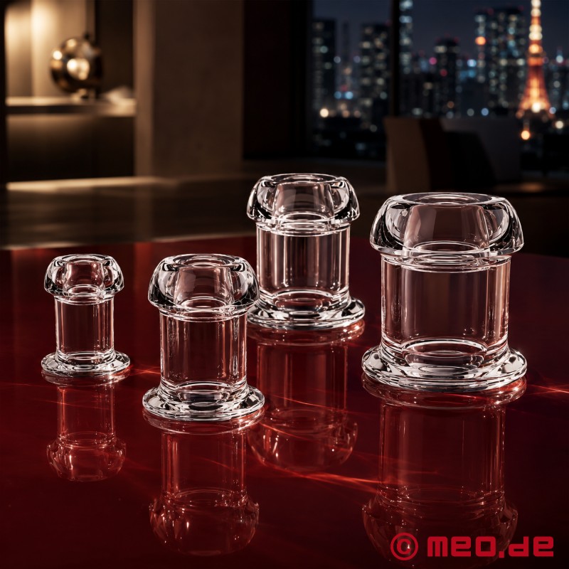 Form Follows Fantasy® CrystalCore™ - Transparent TPE Butt Plug - 1
