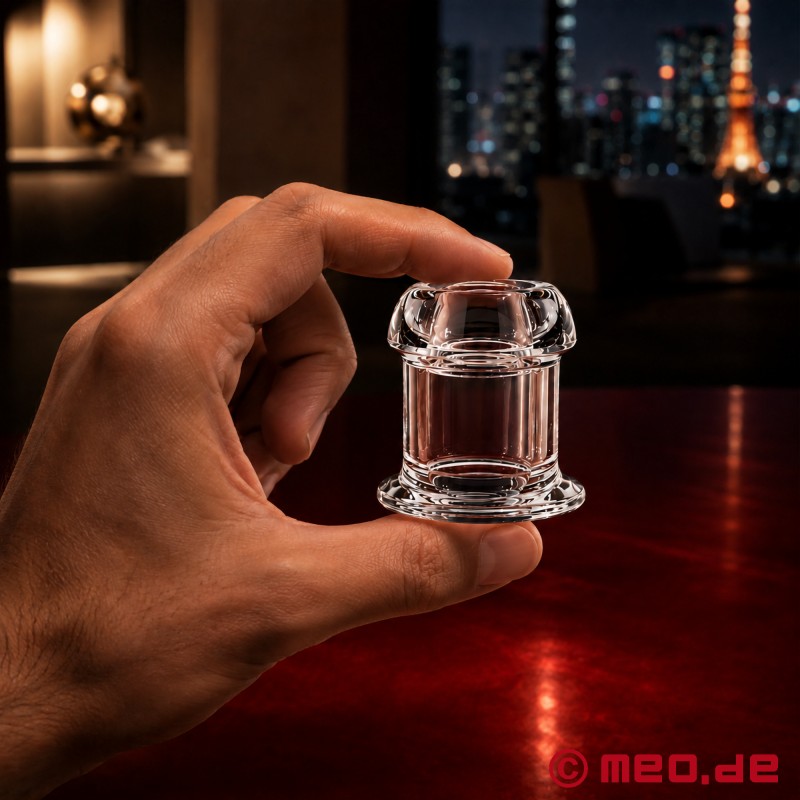 Form Follows Fantasy® CrystalCore™ - Transparent TPE Butt Plug - 3