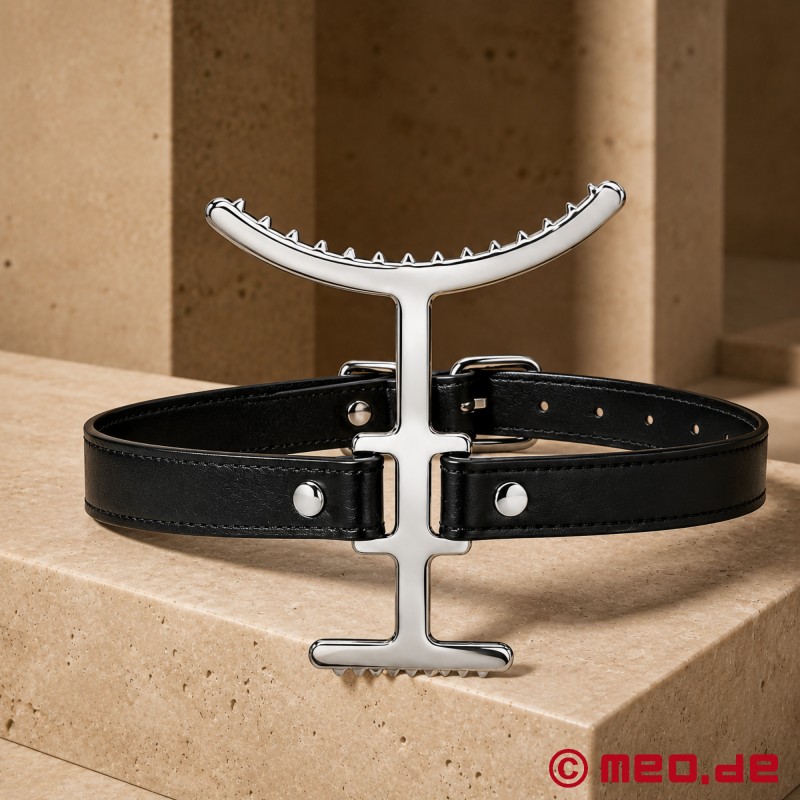 Mauvais Garçon™ by MEO® - DisciplineCollar™ BDSM apkakle ar ķecera dakšiņu - 3