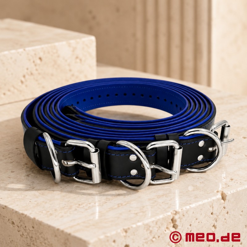 MEO® Deluxe Riem - Leren riem met gesp en D-ring - 6