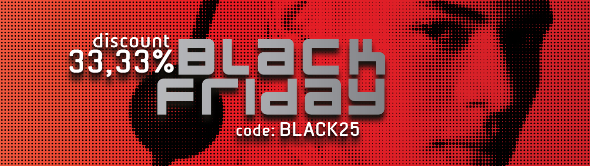 BLACK FRIDAY: At MEO you save 1/3 of the regular price this weekend in the form of a special discount on all items in stock.